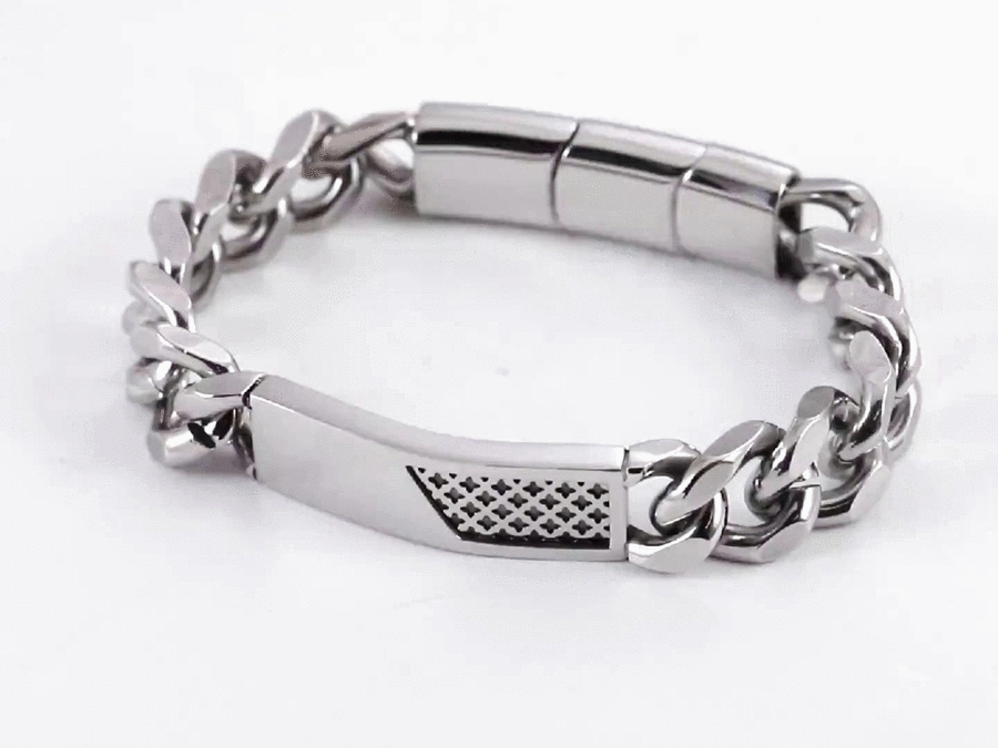Secret Grid Bracelet