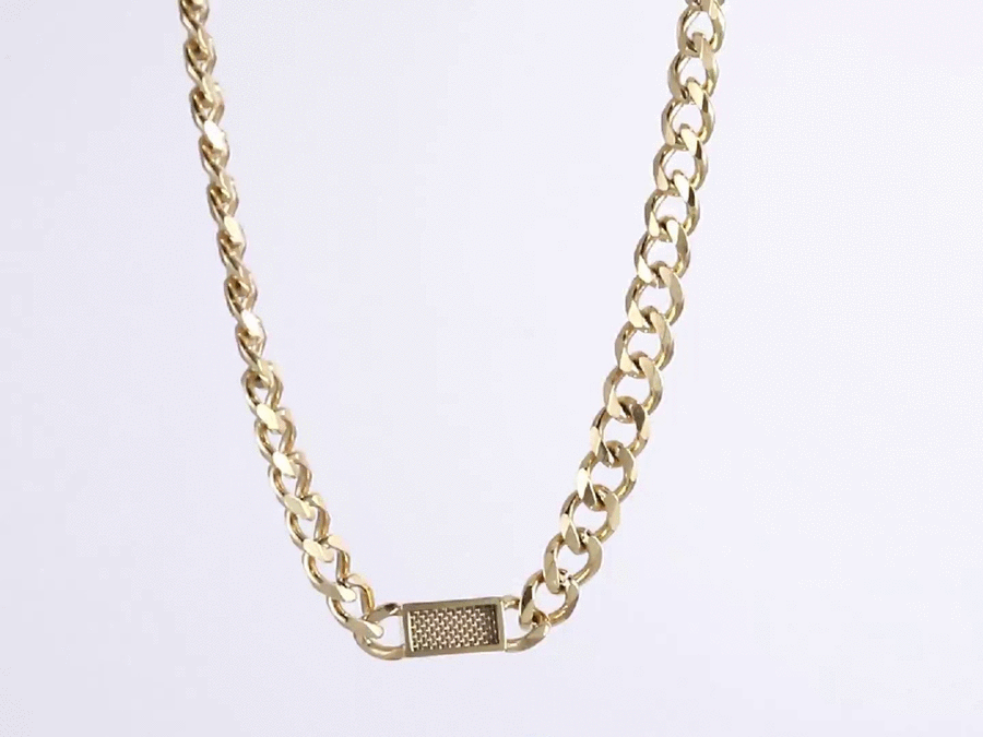 Essential Chain Necklace -14K Gold Plated