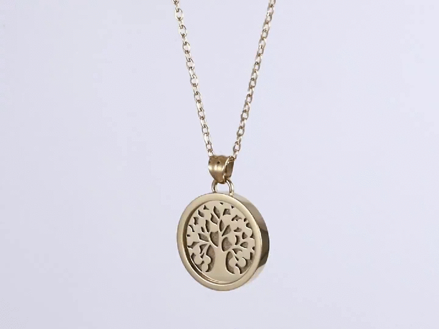 Tree of Grace Necklace 14K Gold Plated