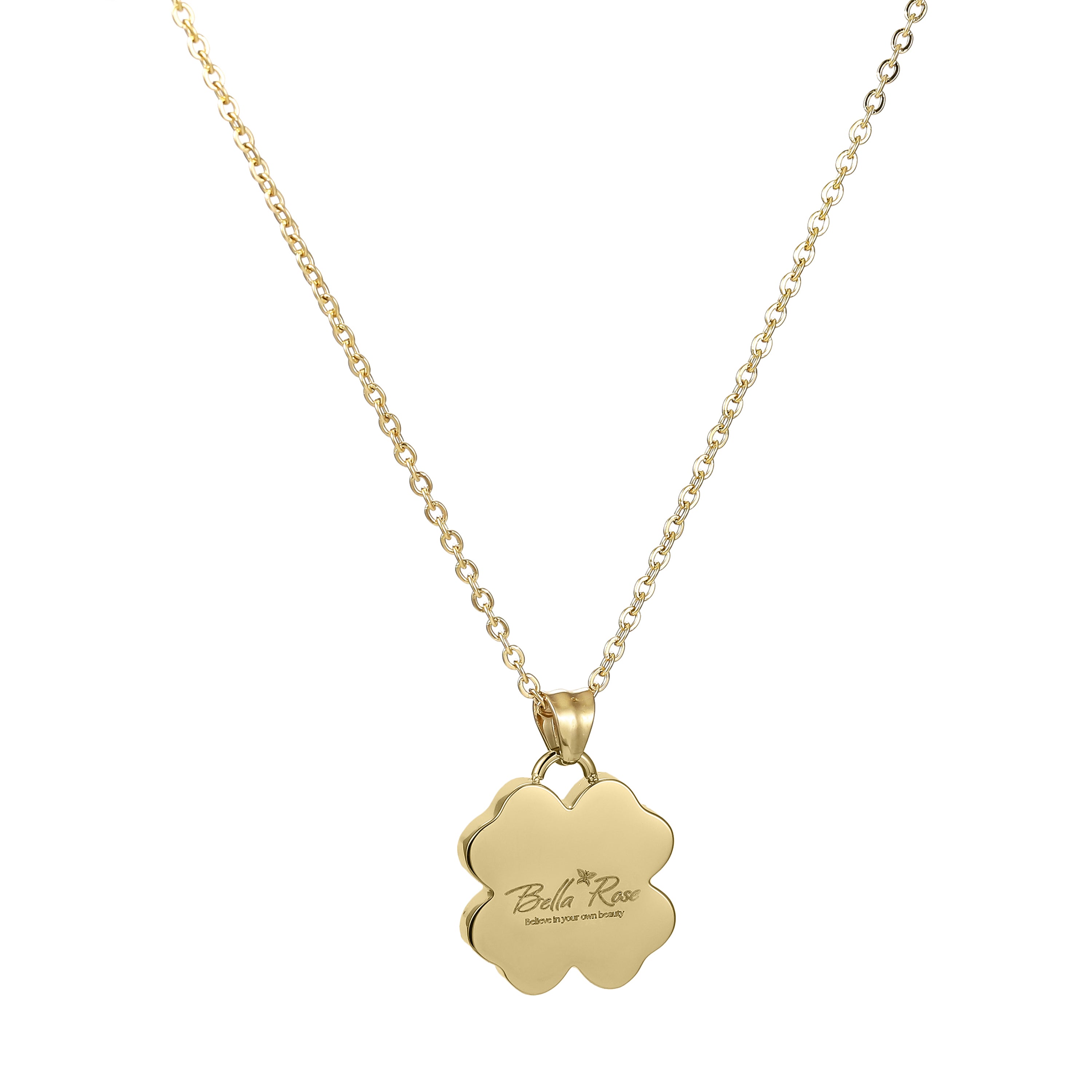 Clover Luck Necklace 14K Gold Plated