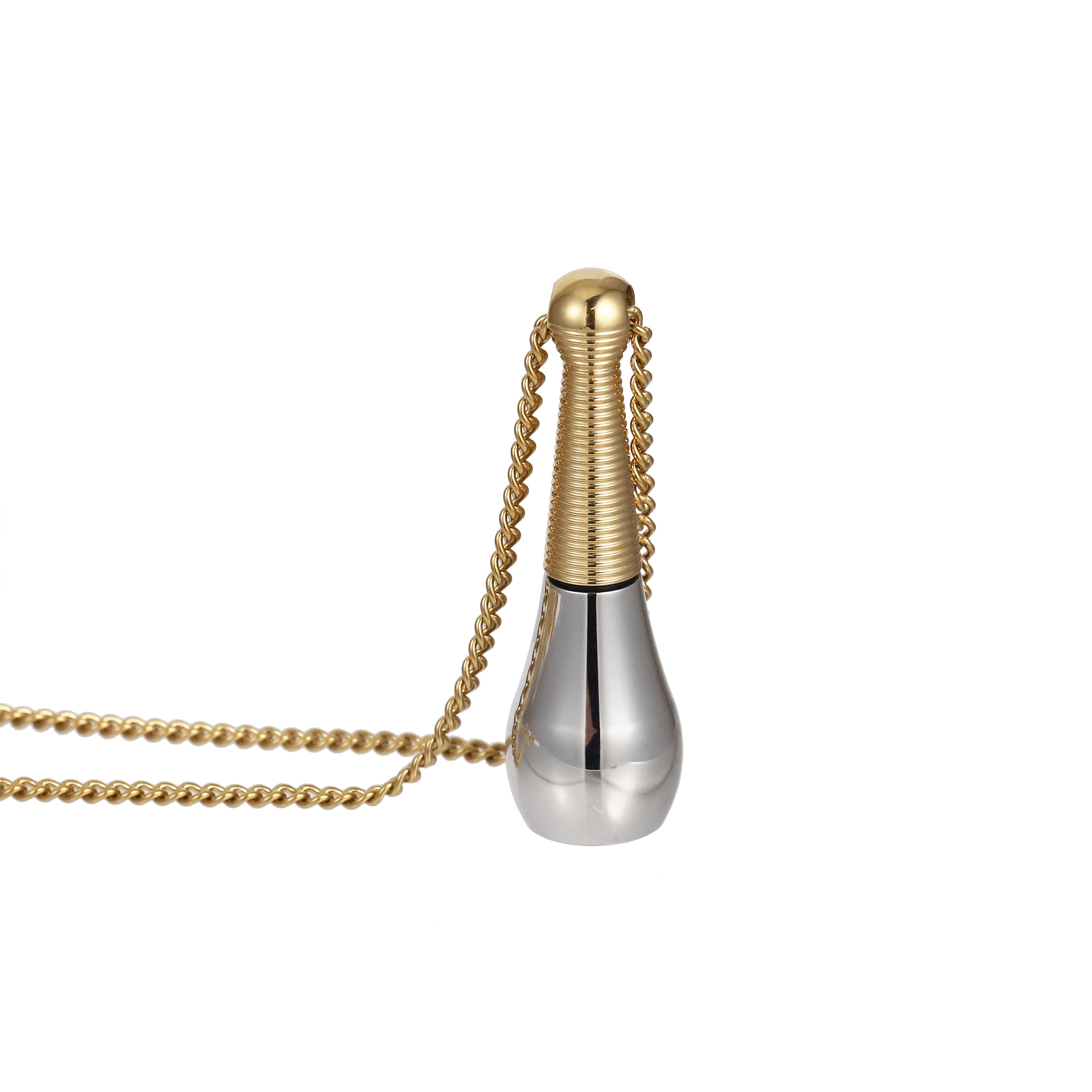 Secret Twist Necklace 14K Gold Plated