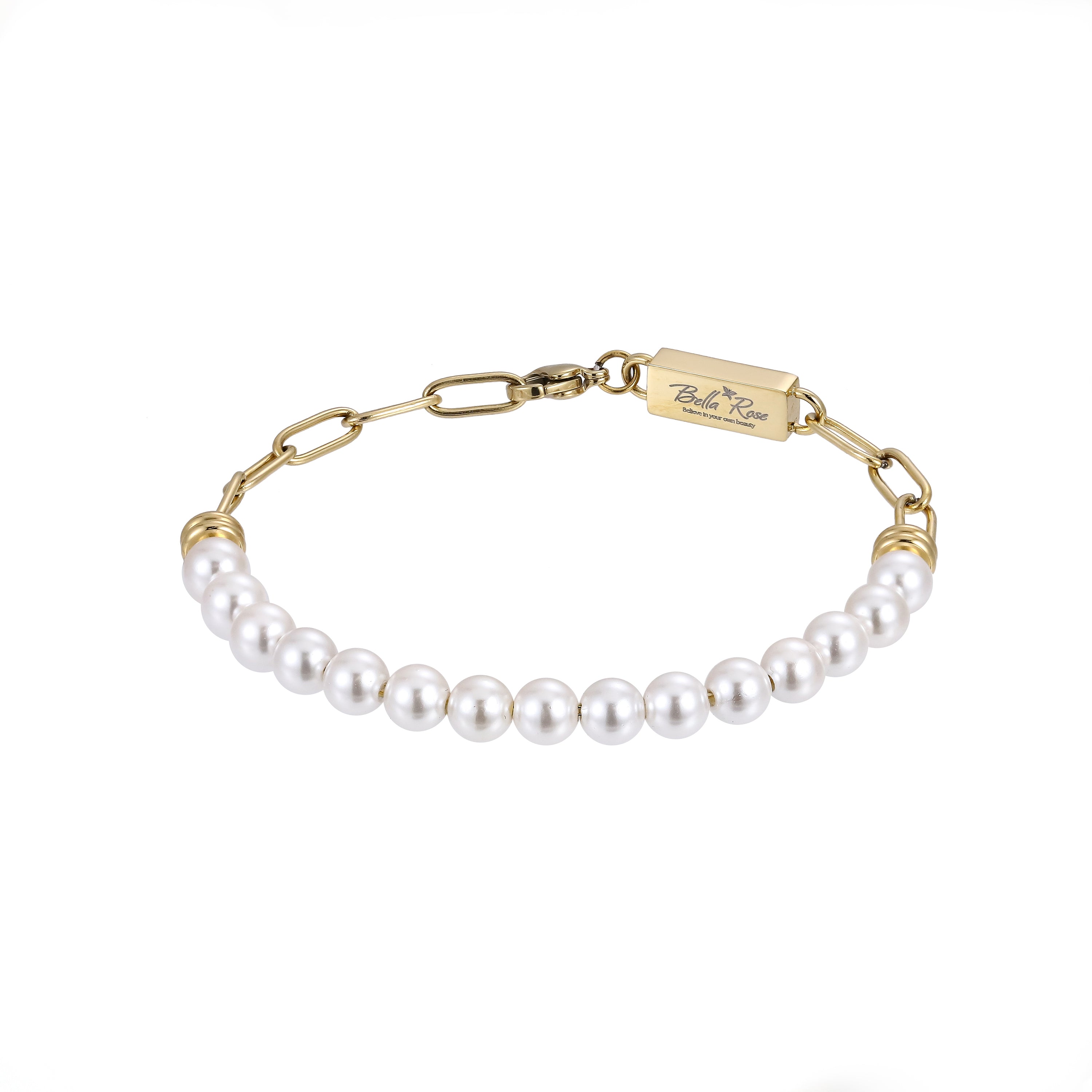 Pearl Embrace Bracelet 14K Gold Plated