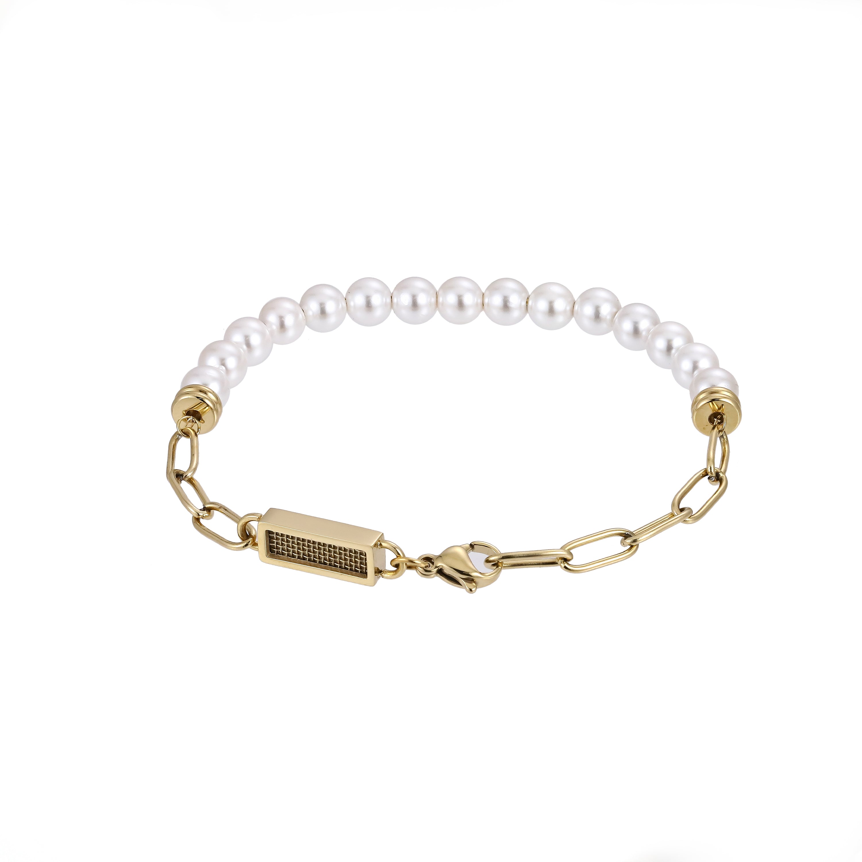Pearl Embrace Bracelet 14K Gold Plated