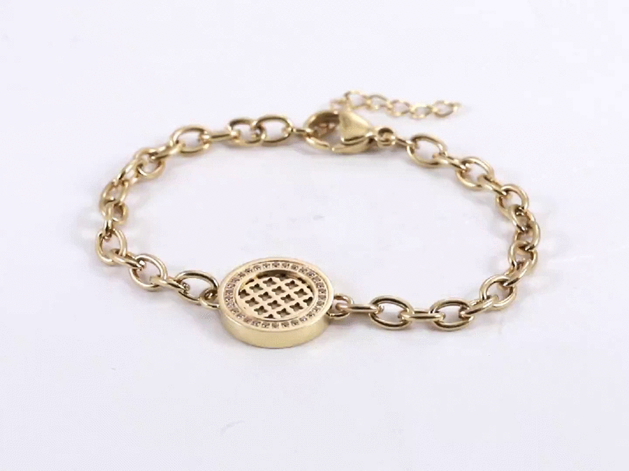 Eternal Lace-Bracelet -14K Gold Plated