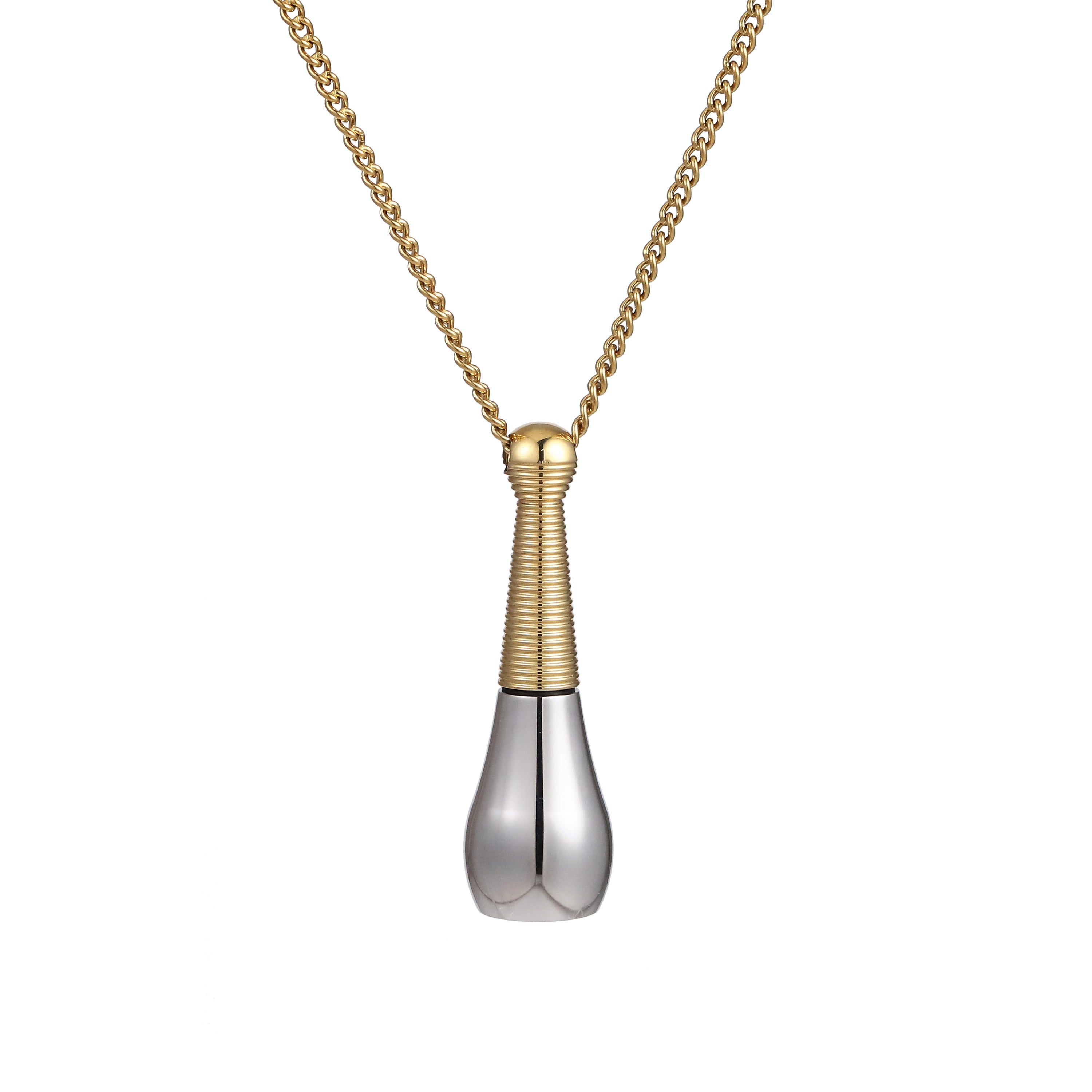 Secret Twist Necklace 14K Gold Plated