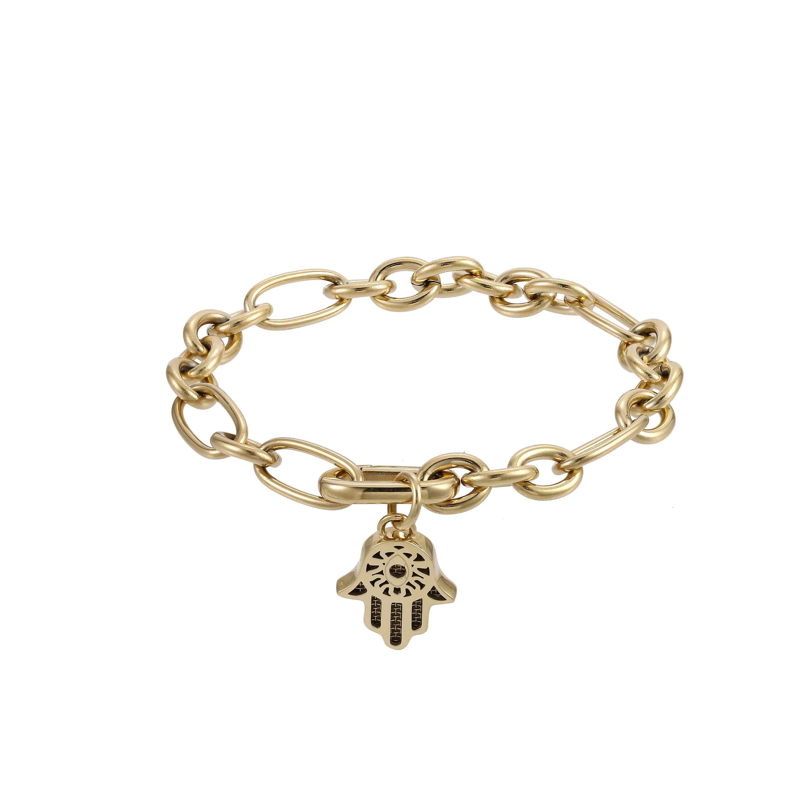Hamsa Grace Bracelet 14K Gold Plated