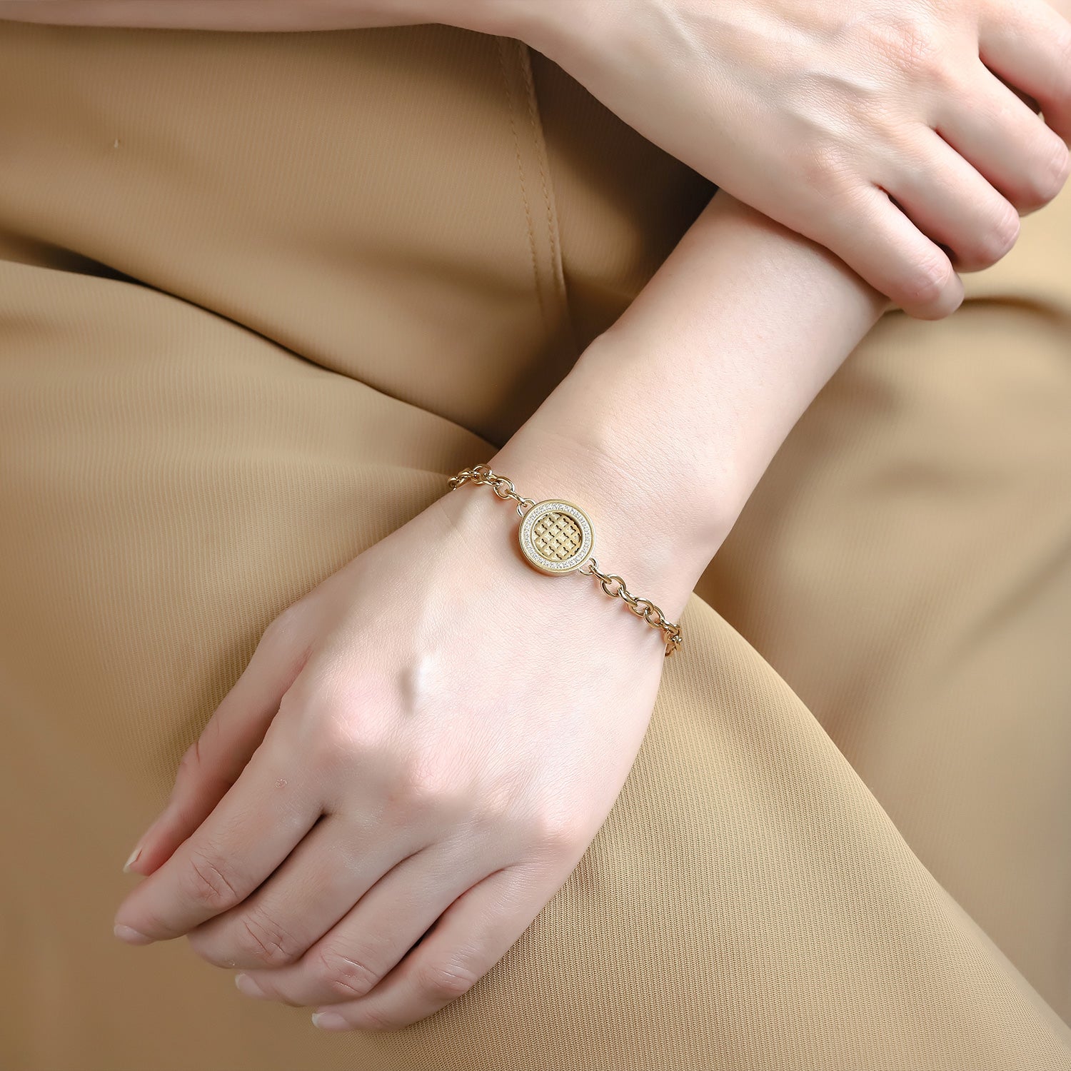 Eternal Lace-Bracelet -14K Gold Plated